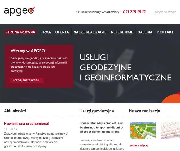Apgeo geodezja